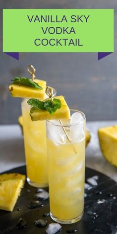 Vodka Gimlet Recipe, Almond Syrup, Vodka And Pineapple Juice, Gimlet Recipe, Pineapple Cocktail, Vodka Lemonade, Orange Liqueur, Vodka Cocktails Recipes, Vodka Cocktail