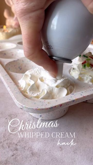 Madison Eats on Instagram: "Tips & Tricks Thursday: Festive Whipped Cream Toppers Edition 🎄✨

Turn your hot cocoa into a holiday masterpiece with these fun and easy whipped cream toppers! ❄️

SAVE this for easy holiday ideas! 🎅 Want to know how to create these adorable chocolate sticks? Comment COCOA below, and I’ll send over the complete how-to! 🍫✨

🎩 Melting Snowman: Use a marshmallow for the head, chocolate sticks for arms, and writing gel to add eyes and a nose. It’s so much fun to watch him “melt” into your drink!

🎄Christmas Sprinkles: Pile up whipped cream! Generously sprinkle your favorite holiday-themed sprinkles on top.

🦌 Reindeer Delight: Transform whipped cream into Rudolph with chocolate stick antlers, candy eyes, and a bright red candy nose. A festive favorite for holi Easy Whipped Cream, Melting Snowman, Candy Eyes, Chocolate Sticks, Cupcake Tray, Christmas Sprinkles, Red Candy, Instagram Food, Pro Tip