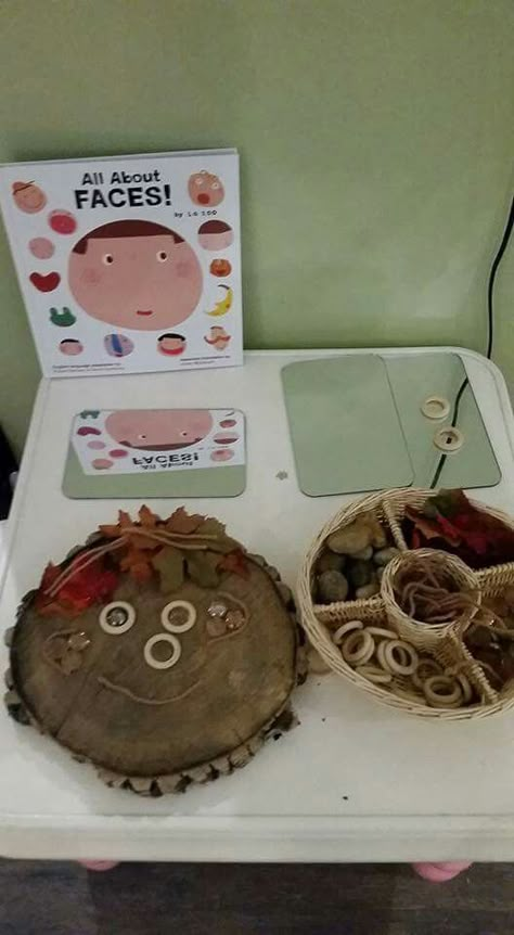 Great use of loose parts for self awareness! Credit to shirley devuono rempel via FB group The Reggio Emilia Approach. Reggio Emilia Classroom, Reggio Emilia Approach, Reggio Inspired Classrooms, Reggio Classroom, Loose Parts Play, Kind Photo, Tree Study, Reggio Inspired, Invitation To Play