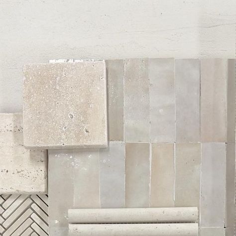 Di Lorenzo Tiles | Leading Sydney Tile Retailer on Instagram: "Today’s neutral palette 🤍  #tiles #neutraltiles #travertine #minibejmat #bathroom #coastal #interiors #moodboard #flatlay #tileinspiration #tilelove #dilorenzotiles" Travertine Tiles Bathroom, Seafoam Bathroom, Travertine Floors Bathroom, Cinderella House, Sand Bathroom, Travertine Tile Bathroom, Hampton Homes, Ivory Travertine, Travertine Bathroom