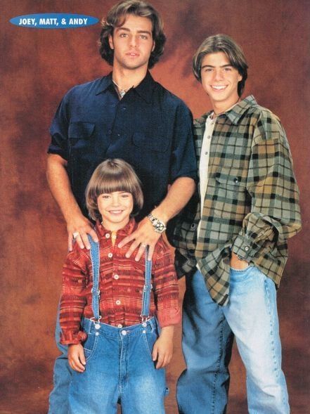 The Lawrence Brothers, Andy Lawrence, Lawrence Brothers, Famous Brothers, Andrew Lawrence, Matthew Lawrence, Joey Lawrence, Celebrity Siblings, 90s Memories