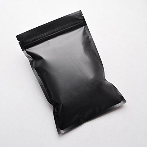 100 New Flat Black Aluminum Mylar Foil Zip Lock Bags Pouch 75x10cm 29x39 * Click for more Special Deals #KitchenOrganizerIdeas Kitchen Organizer Ideas, Ziploc Bag, Organizer Ideas, Kitchen Organizer, New Flat, Special Deals, Plain Black, Black Flats, Zip Top