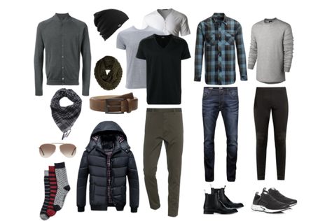 mens-winter Winter Travel Packing, Capsule Wardrobe Men, Europe Winter Travel, Mens Fashion Outfits, Wardrobe Men, Europe Packing, Europe Packing List, Europe Travel Outfits, Packing For Europe