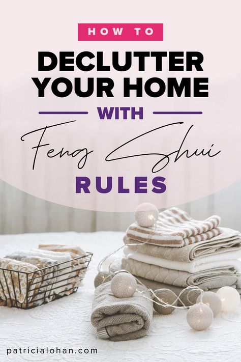 Fung Shway Rules, Feng Shui Vision Board, Feng Shui Love, Feng Shui Rules, Feng Shui Master, How To Feng Shui Your Home, Start Decluttering, The Chi, Decluttering Ideas