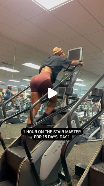 RAYE on Instagram: "@dfyne.official ✨ Join me on this 15 day stair master challenge ,No you don’t have to spend an hour on it 15-30 minutes is good too! 

Use code “RAYE” for $ off! 

#workout #workoutmotivation #workoutroutine #fitnessmotivation #fitness #fitnessjourney #explorar #explorepage #explorepage✨ #fitness #fitnation" Stair Master, Stairmaster Before And After, Stair Master Workout, How To Use Gym Machines, Stairmaster Workout, Gym Machines, Body Workout Plan, 30 Day Challenge, Fitness Journey