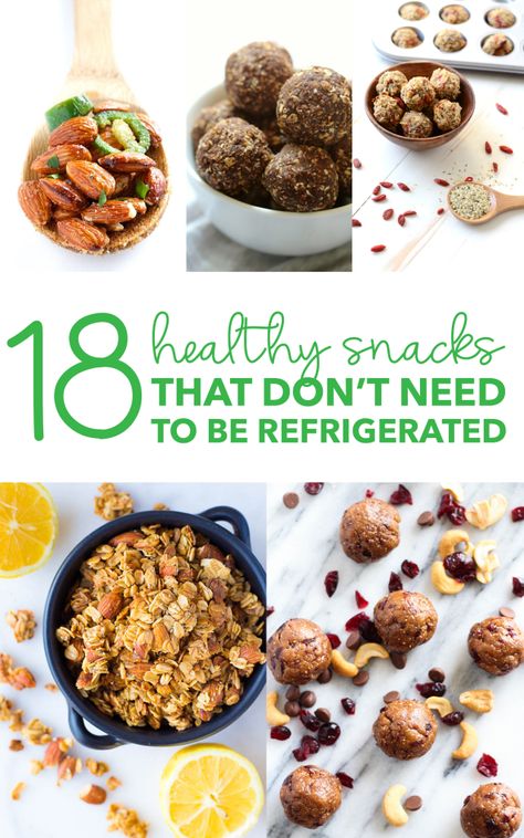 18 Healthy Snacks That Don't Need to be Refrigerated Refrigerated Snacks, Healthy Portable Snacks, Healthy Road Trip Snacks, Snacks Travel, Healthy Travel Snacks, Healthy Snacks To Make, Healthy Snacks To Buy, Trip Snacks, 100 Calorie Snacks