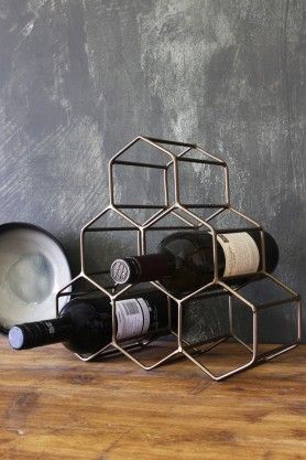 Wine Rack Design, Black And Gold Bathroom, Kitchen Accessories Storage, Kitchen Wine Rack, Wine Knowledge, Wine Stand, Rockett St George, Rack Kitchen, Storage Kitchen