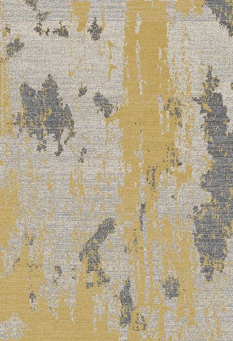 Nova Rugs NV18 From £58. Made in 3 standard sizes. Stylish modern rugs, featuring a painterly design coming with a soft pile in a colour palette of greys, yellow and ivory. Yellow Grey Rug, Yellow Carpet, Carpet Texture, Rug Texture, Diy Carpet, Rug Direct, Grey Carpet, Stair Runner Carpet, Carpet Stains