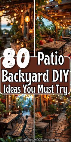 Transform your backyard into a haven of tranquility with these simple steps! 🌻 #TranquilHaven #BackyardTransform Cheap Outdoor Patio Ideas, Diy Patio Ideas, Diy Backyard Ideas, Easy Patio, Diy Backyard Patio, Cheap Backyard, Backyard Oasis Ideas, Cheap Patio, Simple Diy Projects