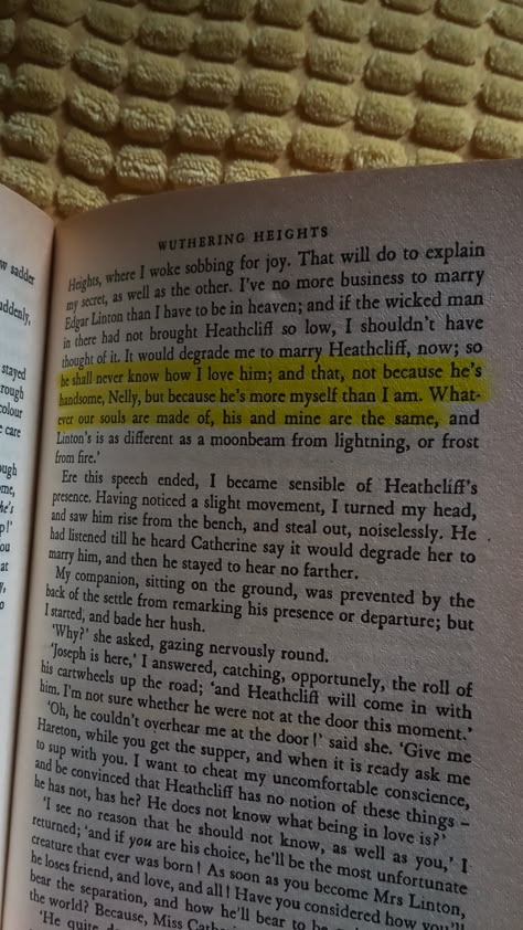 Height Quotes, Wuthering Heights Quotes, Classic Literature Quotes, October Quotes, Emily Brontë, Romantic Book Quotes, Book Annotations, Books Poetry, Divine Energy