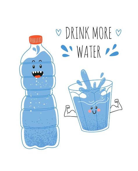 Water Is Food Poster, Drink Water Pictures, Water Related Drawings, Water Doodle Art, Drink More Water Quotes, Drink Your Water Quotes, Drinking Water Quotes, Drink More Water Aesthetic, Drink Water Wallpaper