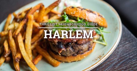 There's more to Harlem than soul food. Harlem Restaurants, Buttermilk Fried Chicken, Travel Wishes, Nyc Apt, Travel Tourism, New York New York, Buttermilk, Thing 1 Thing 2, Soul Food