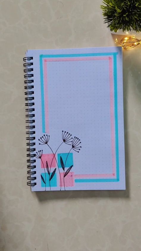 Ayesha | Front page ideas #reels | Instagram Design For Notebook Pages, Border Page Design, Art Book Cover Ideas Creative, Page Borders Design Simple, Project Pages Ideas, File Front Page Decoration Ideas, Project Page Design Ideas, Page Decoration Ideas Projects, Front Page Design Ideas