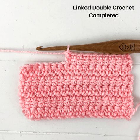 Linked Double Crochet, Double Crochet Stitch Tutorial, Crochet Patterns Blanket, Winding Road Crochet, 100 Crochet Stitches, Scrap Yarn Crochet, Crochet Stitch Tutorial, Crochet Baby Blanket Free Pattern, Crochet For Beginners Blanket