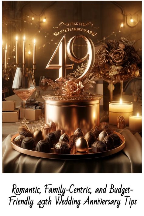 Discover enchanting and unforgettable ways to celebrate your 49th wedding anniversary! From romantic getaways to creative home celebrations, our tips will help you honor nearly half a century of love. Perfect for couples seeking to make this milestone truly special. #49thAnniversary #LoveCelebration #RomanticIdeas #AnniversaryTips #GoldenYears #ForeverLove #CelebrationIdeas #MarriageMilestone 48th Wedding Anniversary, 49th Wedding Anniversary, 49th Anniversary, 42nd Anniversary, 36th Anniversary, 28th Anniversary, 24th Anniversary, 33rd Anniversary, 29th Anniversary