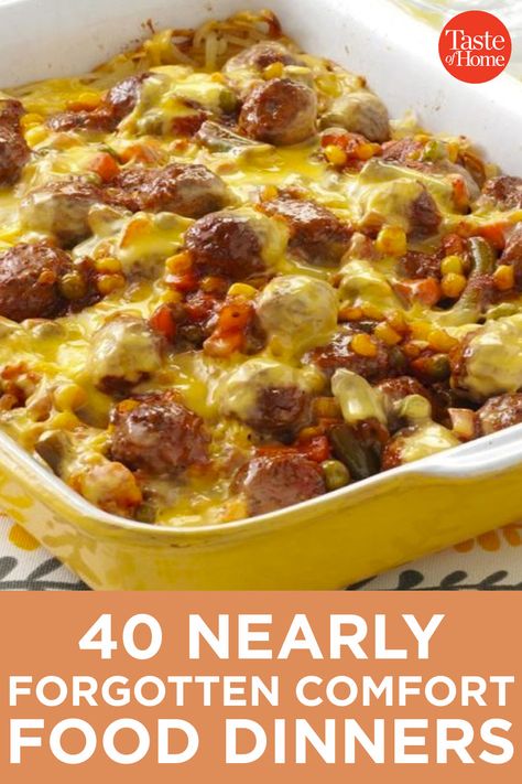 Easy Comfort Food Dinners, Comfort Food Dinners, Sustainable Eating, Food Dinners, Taste Of Home Recipes, Comfort Food Recipes Dinners, Easy Comfort Food, Best Comfort Food, Potluck Recipes