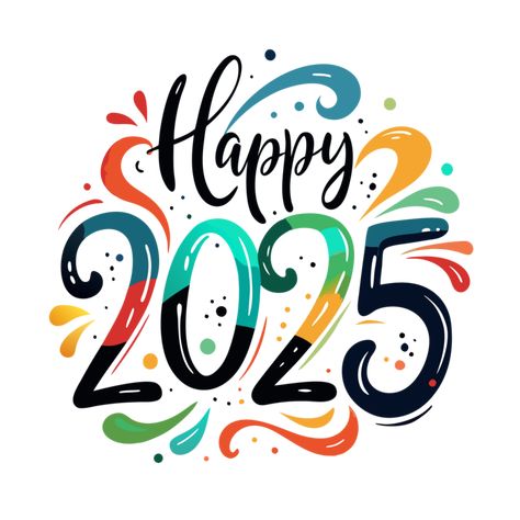 2025 Art Design, Happy New Year Design Ideas, New Year Design 2025, New Year Design Ideas, Happy New Year Design Graphics Creative, 2025 Drawing, 2025 Is My Year, New Years 2025, New Year Design Graphic