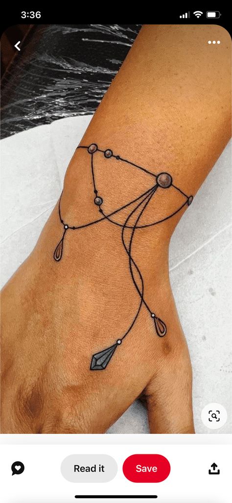 Chain Tattoos, Cover Up Tattoo Design, Charm Bracelet Tattoo, Tattoos On Arm, Wrist Bracelet Tattoo, Chain Tattoo, Ankle Bracelet Tattoo, Jewel Tattoo, Forearm Band Tattoos