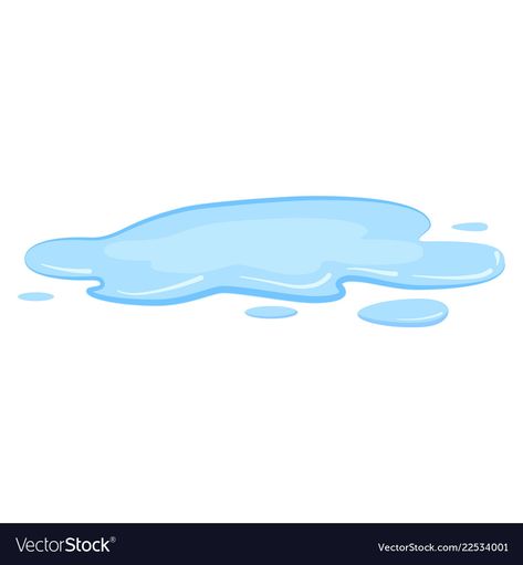 Water Puddle, Corporate Website Design, Primary Science, Billboard Design, Corporate Website, Vector Cartoon, Design Research, Cartoon Style, Cartoon Illustration