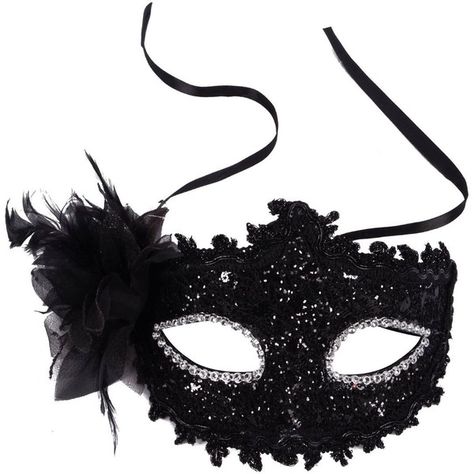 AshopZ Venetian Eye Mask Fancy Dress Accessory w/ Feather Flower Lace, ($4.48) ❤ liked on Polyvore featuring accessories and mask Masquarede Ball Masks, Party Eye Mask, Masquerade Party Outfit, Masquerade Mask Diy, Ball Masks, Masquerade Prom, Masquerade Ball Party, Hidden Identity, Plastic Lace