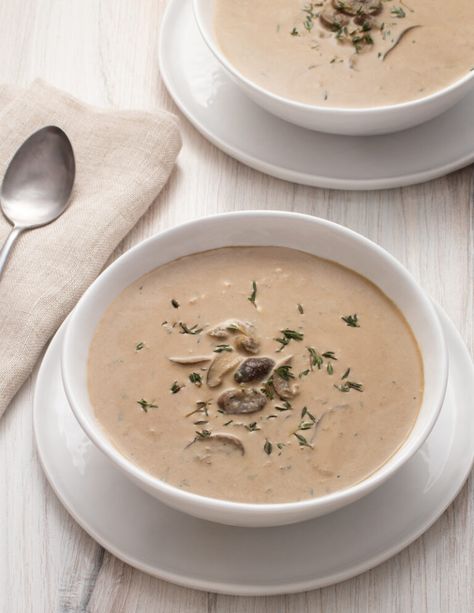 Sherry Mushrooms, Mushroom Soup With Sherry, Mushroom Bisque, Hungarian Mushroom Soup, Soups Chicken, Modern Recipes, Bisque Soup, Food And Wine Pairing, Parsnip Soup