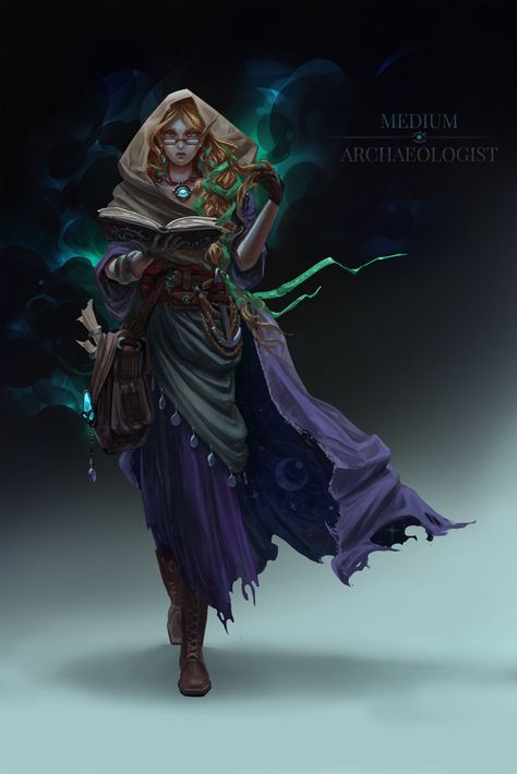 Fantasy Archeologist, Fantasy Archaeologist, Archaeologist Character, All Of Us Villains, Dnd Outfits, Dnd Wizard, Character Art Female, Future Costume, Pathfinder 2e