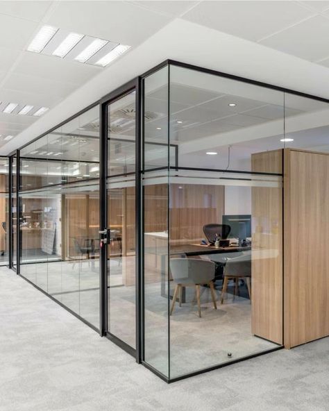 Transform your space with sleek and modern glass partitions! Perfect for offices, homes, and commercial spaces, our customizable glass solutions offer both functionality and style. Whether you're looking for clear partitions, frosted designs, or modular setups, we’ve got you covered. . . . #GlassPartitions #OfficeDesign #ModernInteriors #BangaloreInteriors #GlassProfiles #ModularGlass #GlassDoors #InteriorDesign #SpaceTransformation #bangalorebusinessideas#trending{glass partition, interior,... Glass Walled Office, Glass Partition Designs Office, Office Glass Partition, Modern Office Partitions, Glass Partition Designs, Glass Wall Office, Personal Workspace, Frosted Glass Design, Corporate Office Design