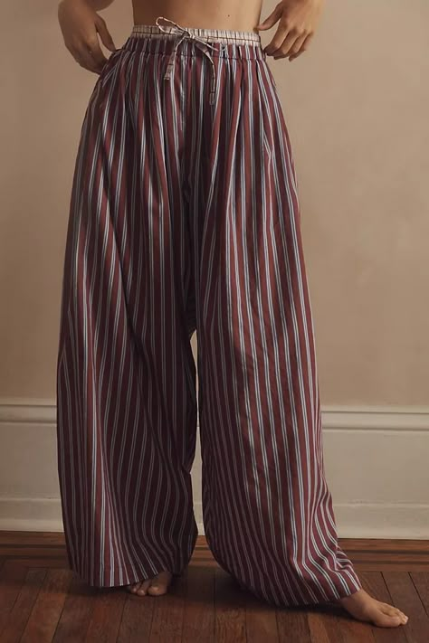 Women's Fall Outfits | Anthropologie Cold Weather Lounge Outfits, Maximalist Loungewear, 100% Cotton Clothing Women, Danish Style Fashion, Girly Loungewear, Pyjamas Outfit, Cute Pajama Outfits, Pajama Pants Outfit, Pjs Outfits