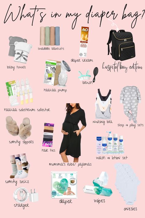 Hey moms and soon-to-be moms! As soon I hit my third trimester, I "try" to start packing my diaper/hospital bag so when it's time to go, I am mostly ready. lol. What do you think should be inside your hospital/ diaper bag? :) #motherhood #parenting #baby #breastfeeding Packing Diaper Bag, Postpartum Freezer Meals, Hospital Bag Baby, Hospital Bag For Mom To Be, Packing Hospital Bag, Pregnancy Hospital Bag, Baby Hospital Bag, Baby Delivery, Hospital Bag Essentials