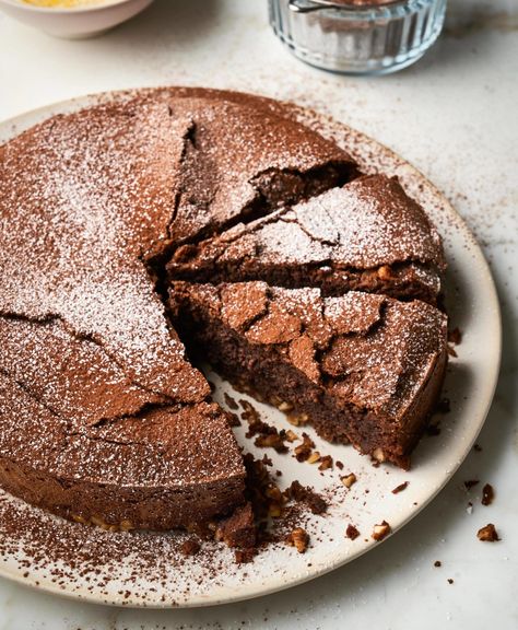 Nadiya Hussain Recipes, Diana Henry, Chocolate Olive Oil Cake, Tiger Prawns, Nadiya Hussain, Chestnut Recipes, Torta Recipe, Famous Chocolate, Easy Chocolate Cake