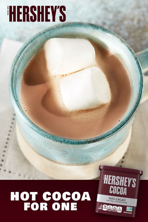 Hot Cocoa Mix Recipe With Pudding, Hersheys Cocoa Recipes Easy, Hot Cocoa Recipe Single Serving, Hot Cocoa With Hersheys Cocoa Powder, Hot Chocolate With Hersheys Cocoa Powder, Hersheys Cocoa Hot Chocolate, Hershey Cocoa Hot Chocolate, Hershey’s Hot Cocoa Recipe, Hershey Hot Chocolate Recipe