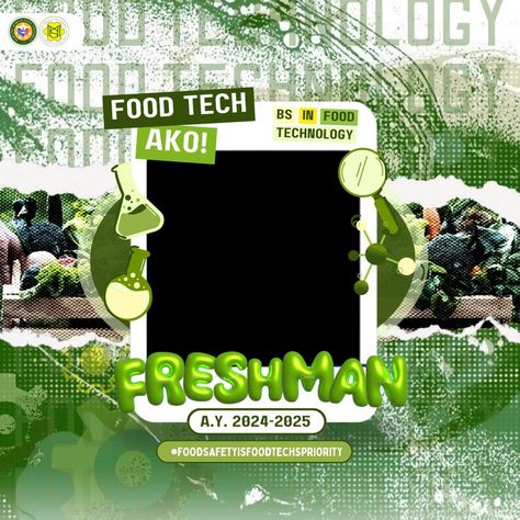 FOOD TECH AKO, HINDI FOOD TECH LANG! Frame by Yours Truly Green Pubmat, Hindi Food, Canva Layout Ideas, Pubmats Ideas, Dp Blast, Tv Texture, Event Poster Design Inspiration, Dp Frame, Pubmat Ideas