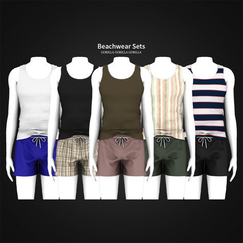 Sims 4 Cc Male, Sims 4 Men Clothing, Sims 4 Hair Male, Sims Outfits, Ts4 Clothes, Gorilla Gorilla, Sims 4 Male Clothes, Male Sims, Sims 4 Male