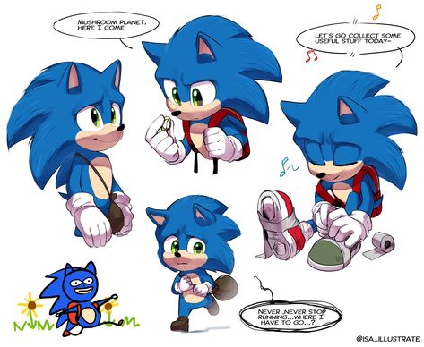 *🍩이사Isa🌭* on Twitter: "#SonicMovie  Sonic holding his backpack or pouch is so cute🎒🦔😭… " Movie Fanart, Princesas Disney Anime, Sonic The Movie, Sonic Movie, I Love You Drawings, Japanese Video Games, Hedgehog Movie, Sonic Funny, Sonic Fan Characters