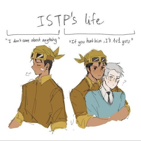 Isfp Relationships, Istj Relationships, Istp Relationships, Istp Istj, Cartoon Poses, Mbti Ships, Mbti Charts, Istp Personality, Mbti Istj