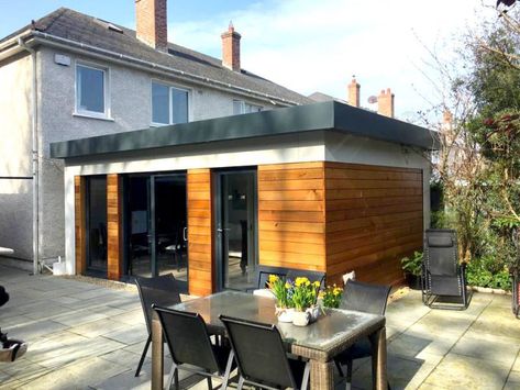 House Extension – Garden Rooms – Pod Factory Ireland Modular Extension Uk, Pod Extension, Small House Extensions, Pod House, House Extension, Garden Rooms, House Extensions, Modular Homes, Garden Room