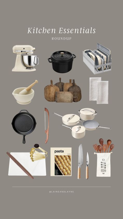 Kitchen Essentials : Our Must Haves | Laine and Layne Kitchen Essentials List, Best Kitchen Gadgets, Coconut Bowls, Apartment Needs, How To Make Smoothies, Essentials List, Kitchen Must Haves, Humble Abode, Kitchen Cooking