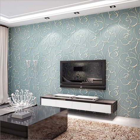 Living Room Paint Design, Modern Tv Unit, Modern Tv Unit Designs, Wall Tv Unit, Modern Home Decor Living Room, Room Tv Unit, Tv Unit Designs, Wall Tv Unit Design, Living Room Wallpaper