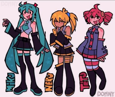 Cursed Miku, Triple Baka Squad, Triple Baka, Miku Hatsune Vocaloid, Kasane Teto, Vocaloid Funny, Vocaloid Characters, Miku Vocaloid, Miku Hatsune