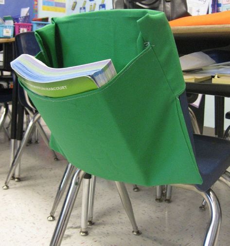 1 GREEN Chair Pockets Seat Desk Sack Washable Colored Duck Classroom Chair Pockets, Seat Desk, Seat Sacks, Chair Pockets, Classroom Chair, Student Chair, Classroom Desk, Need More Space, Classroom Storage