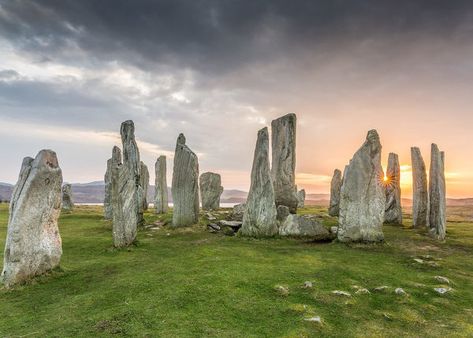 Scotland Aesthetic, Scotland Vacation, Scotland Road Trip, Places In Scotland, Scotland Trip, Standing Stones, Travel Scotland, Standing Stone, Outer Hebrides