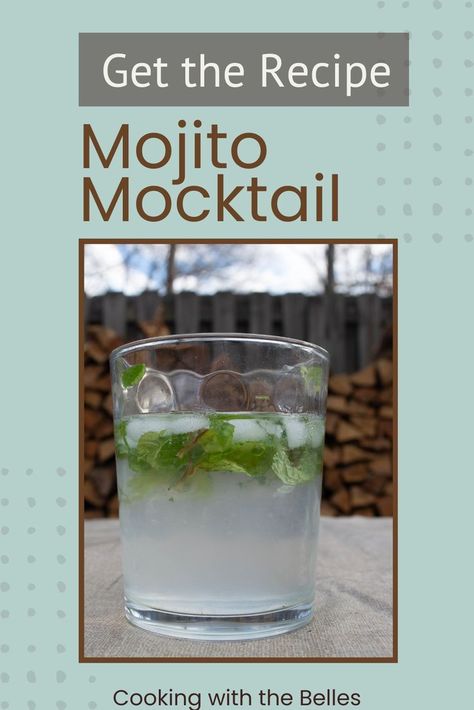 Check out Cooking with the Belles recipe for a non-alcoholic mojito mocktail. This virgin mojito with sprite is made with fresh mint making it so refreshing. This is the perfect non-alcoholic recipe to add to your go to list. Mocktail recipes, non alcoholic cocktails, and non alcoholic drinks are some of our favorites so make sure you are checking back for more fun flavors and recipes! Mojito Recipe With Sprite, Mojito With Sprite, Mocktail Recipes Non Alcoholic, Virgin Mojito Recipe, Non Alcoholic Mojito, Mojito Mocktail, Coffee Recipes Starbucks, Virgin Mojito, Mocktail Recipes