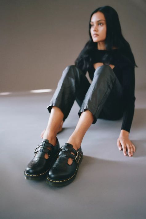 Dr. Martens 8065 Smooth Leather Mary Jane Shoe | Urban Outfitters Canada Dr Martens Mary Jane Outfit, Doc Martens Mary Janes, Dr Martens Mary Janes, Mary Jane Outfit, Mary Janes Outfit, Dr Martens Mary Jane, Mary Jane Shoes Outfit, Dr Martens Outfit, Mary Jane Shoe