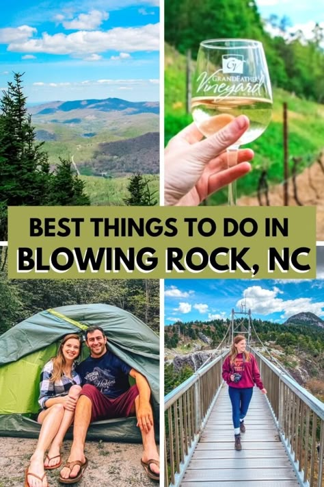 Blowing Rock North Carolina, Blowing Rock Nc, North Carolina Vacations, Mountain Trip, Grandfather Mountain, Usa Destinations, North Carolina Travel, Banner Elk, Boone Nc