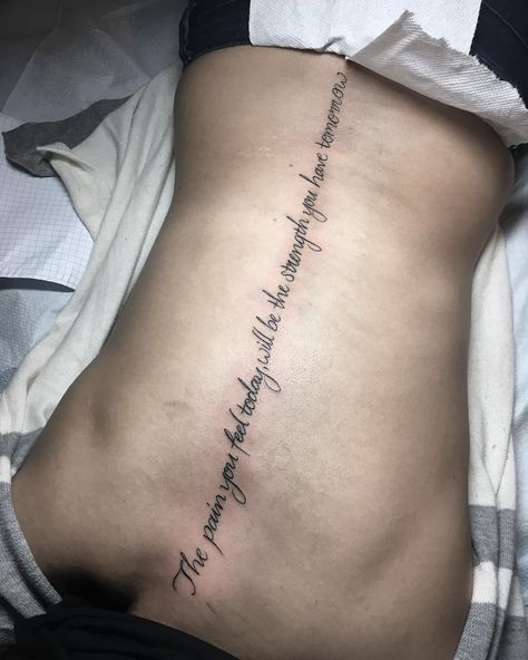 Female Tattoo Artist on Instagram: “Spinal tattoo as her first!  Thank you for the trust ✨” Spinal Cord Tattoo Men, Spinal Fusion Tattoo, Spine Quote Tattoos For Women, Spine Quote Tattoos, Tattoos Spine, Girl Spine Tattoos, Female Tattoo Artist, Exercise Board, Spinal Tattoo