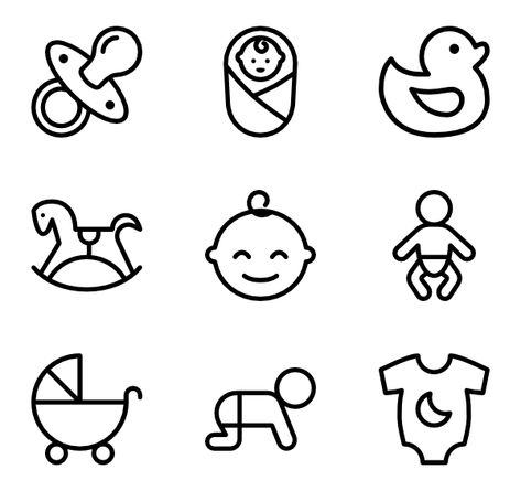 35 Baby & Children icons for personal and commercial use. Those icons Lineal icon. Download for free at flaticon.com now! #Flaticon #freeicons #icons #childrenday #childrens #family #kindergarten #baby Baby Graphic Design, Family Kindergarten, Baby Doodle, Boy Nursery Design, Family Icon, Baby Logo Design, Logo Baby, Kids Logo Design, Baby Icon