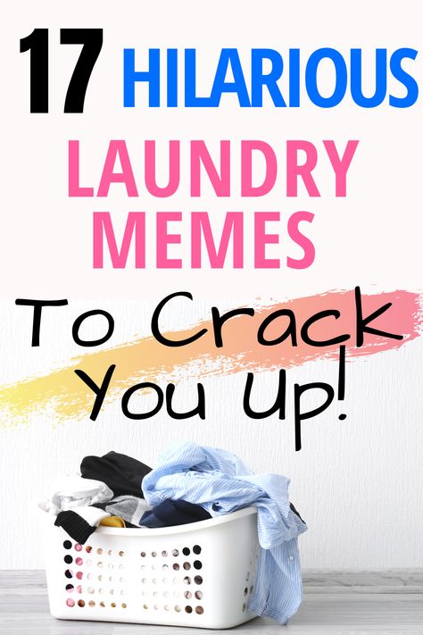 If laundry's got you down, these hysterical laundry memes will perk you right up! Nothing says haha and humor like mildewy laundry forgotten for days or issuing weekly jumpsuits to your family to avoid more laundry overload. Take a load off and check out these hilarious memes about laundry! Laundry Puns Funny, Laundry Memes Hilarious, Laundry Room Quotes Funny, Funny Laundry Memes Hilarious, Laundry Humor Hilarious, Laundry Letterboard Quotes, Laundry Meme Funny, Laundry Memes Humor, Laundry Quotes Humor