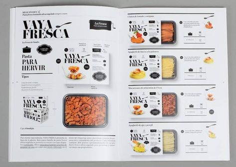 catalogue booklet lookbook design layout inspiration marketing desigual catalogue catalog food catering sandro desii Food Catalogue, Design De Configuration, Food Catalog, Catalog Design Layout, Catalogue Layout, 잡지 레이아웃, Catalogue Design, Editorial Design Layout, Product Catalogue