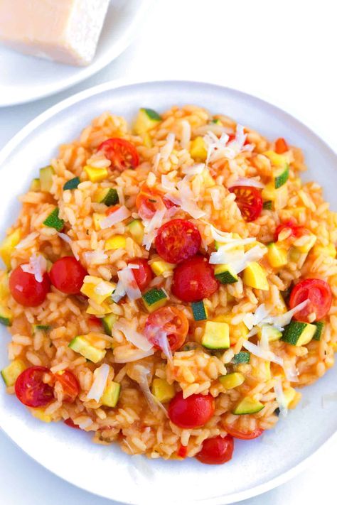 Risotto Recipes Vegetarian, Vegetable Risotto Recipes, Veggie Risotto, Vegetarian Risotto, Holiday Food Recipes, Butternut Squash Recipes Roasted, Inspired Taste, Best Risotto, Balsamic Vinegar Recipes