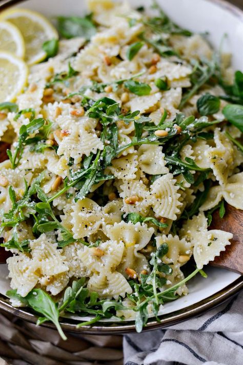 Basil Parmesan Pasta, Lemon Basil Pasta Salad, Parmesan Pasta Salad, Lemon Basil Pasta, Basil Pasta Salad, Basil Pasta, Pasta Salad Recipe, Lemon Basil, Parmesan Pasta